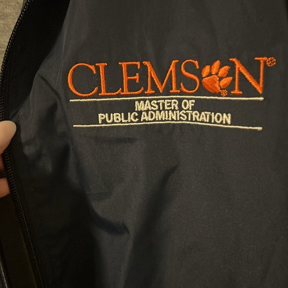 Clemson university windbreaker Masters of public administration - Picture 3 of 5
